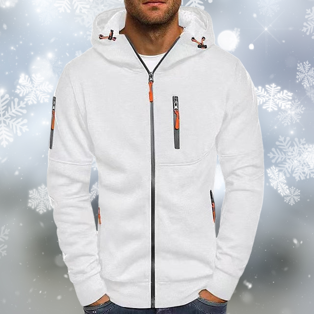 Isben | Herenjas met capuchon – Casual lichtgewicht jas met meerdere zakken en verstelbare capuchon