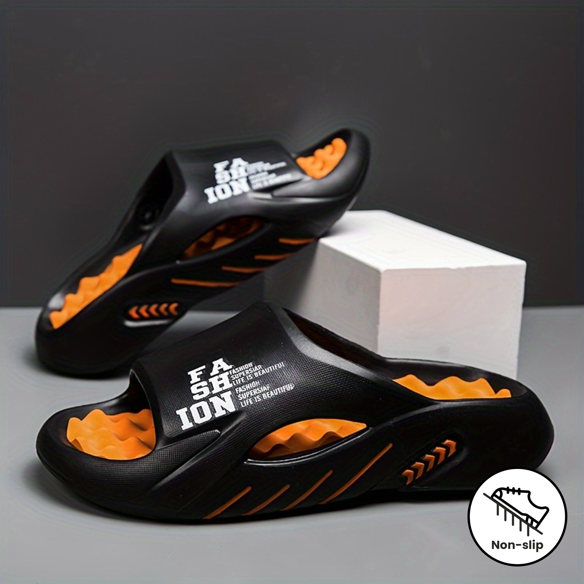 BoostStep | Orthopedische EVA Slides - Dikke gewatteerde zool voor meer hoogte