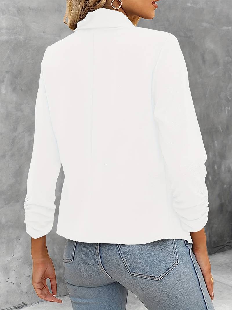 Ewelina | Klassieke blazer met open voorkant - Elegante jas met lange mouwen