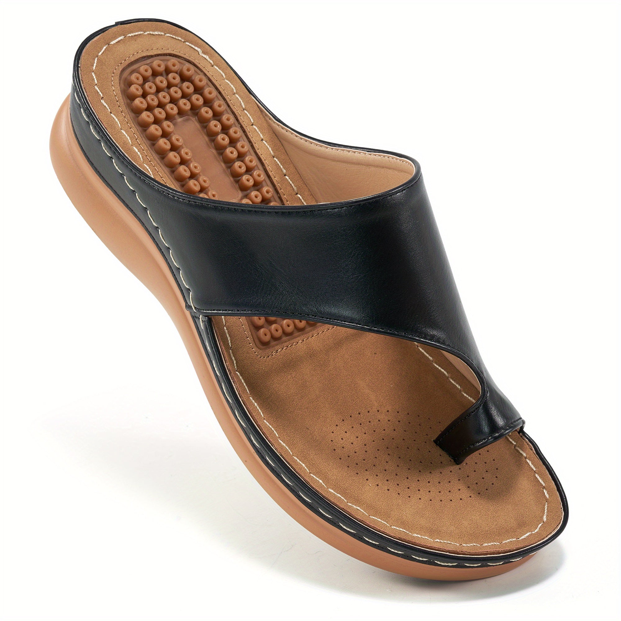 OrthoSlide | Orthopedische massage slippers voor dames - Sandalen met steunzolen