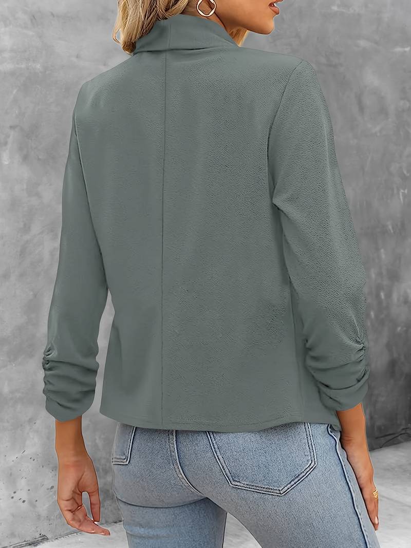Ewelina | Klassieke blazer met open voorkant - Elegante jas met lange mouwen