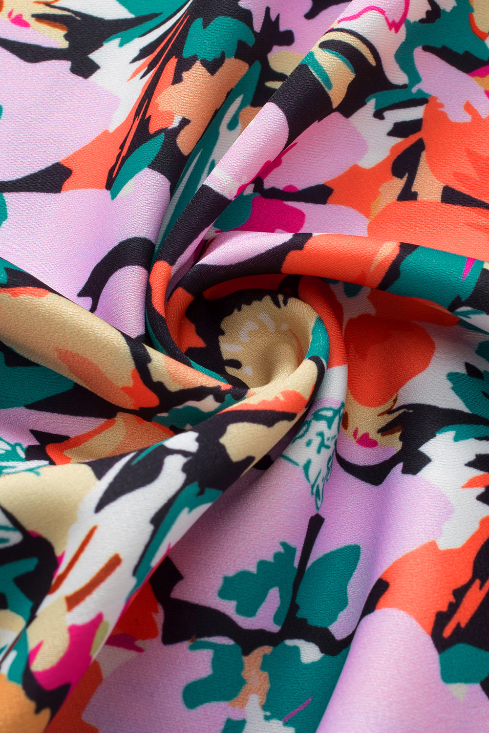 Marzena | Multicolour bloemenblouse met gerimpelde mouwen - Stijlvolle damestop