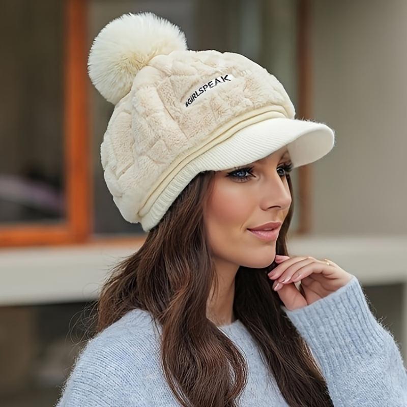 CozyBrim | Warme wintermuts voor dames – korte rand, zachte en isolerende beanie voor koud weer