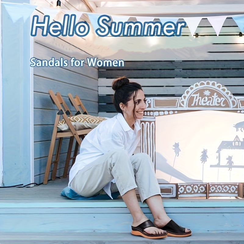 OrthoSlide | Orthopedische massage slippers voor dames - Sandalen met steunzolen