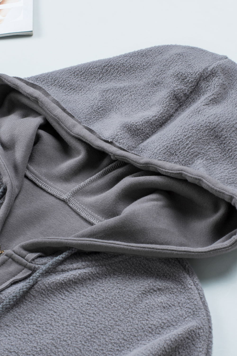 Ulirra | Damesjas met koord en oversized ritssluiting - Casual Streetwear-jas