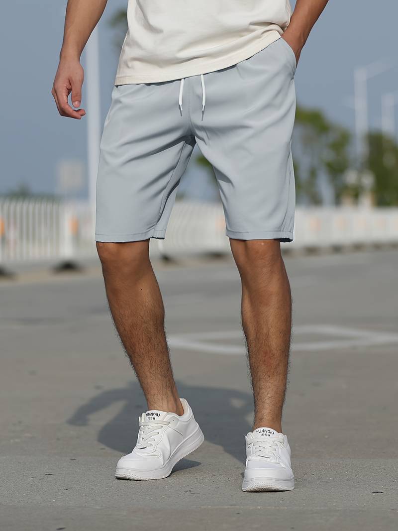 Gyorgy | Mannen Ademende Casual Trekkoord Shorts - Lichtgewicht Zomer Shorts
