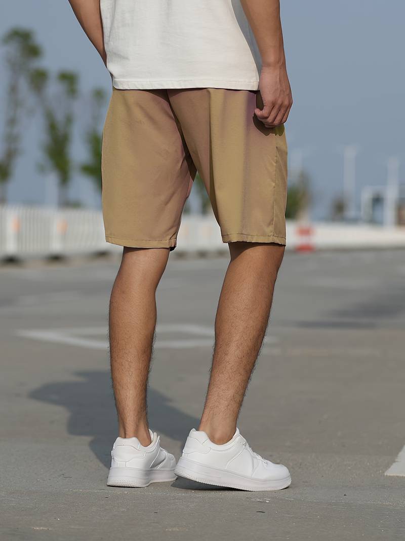 Gyorgy | Mannen Ademende Casual Trekkoord Shorts - Lichtgewicht Zomer Shorts