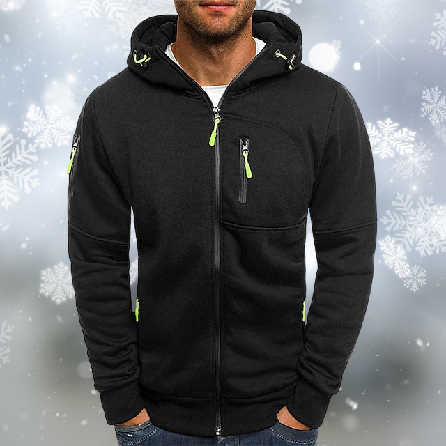 Isben | Herenjas met capuchon – Casual lichtgewicht jas met meerdere zakken en verstelbare capuchon