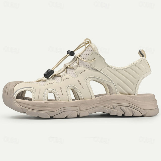TerraStep | Ademende wandelsandalen voor heren - Robuuste outdoor sandalen voor trails die waterbestendig zijn