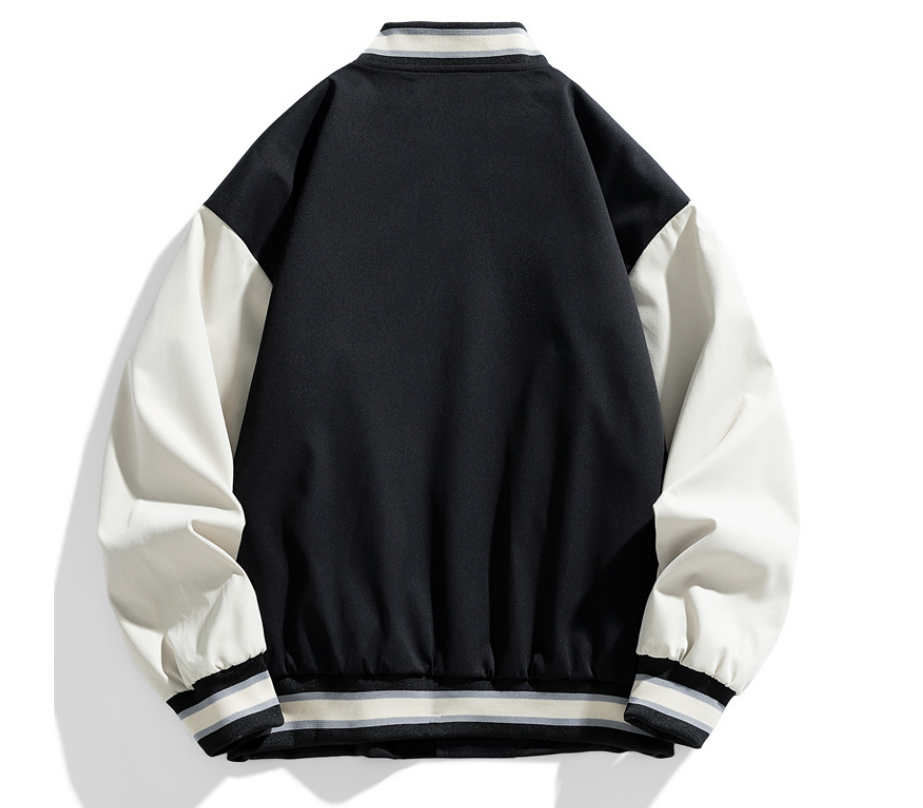 Wenceslaus | Heren honkbal varsity jas, retro stijl, casual urban streetwear, lichtgewicht bovenkleding