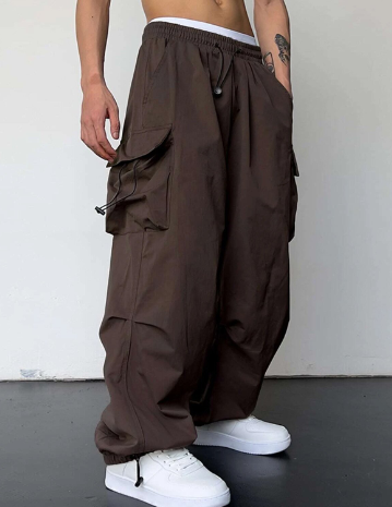 Cadmus | Herenbroek met wijde pijpen - comfortabele casual broek voor dagelijks gebruik