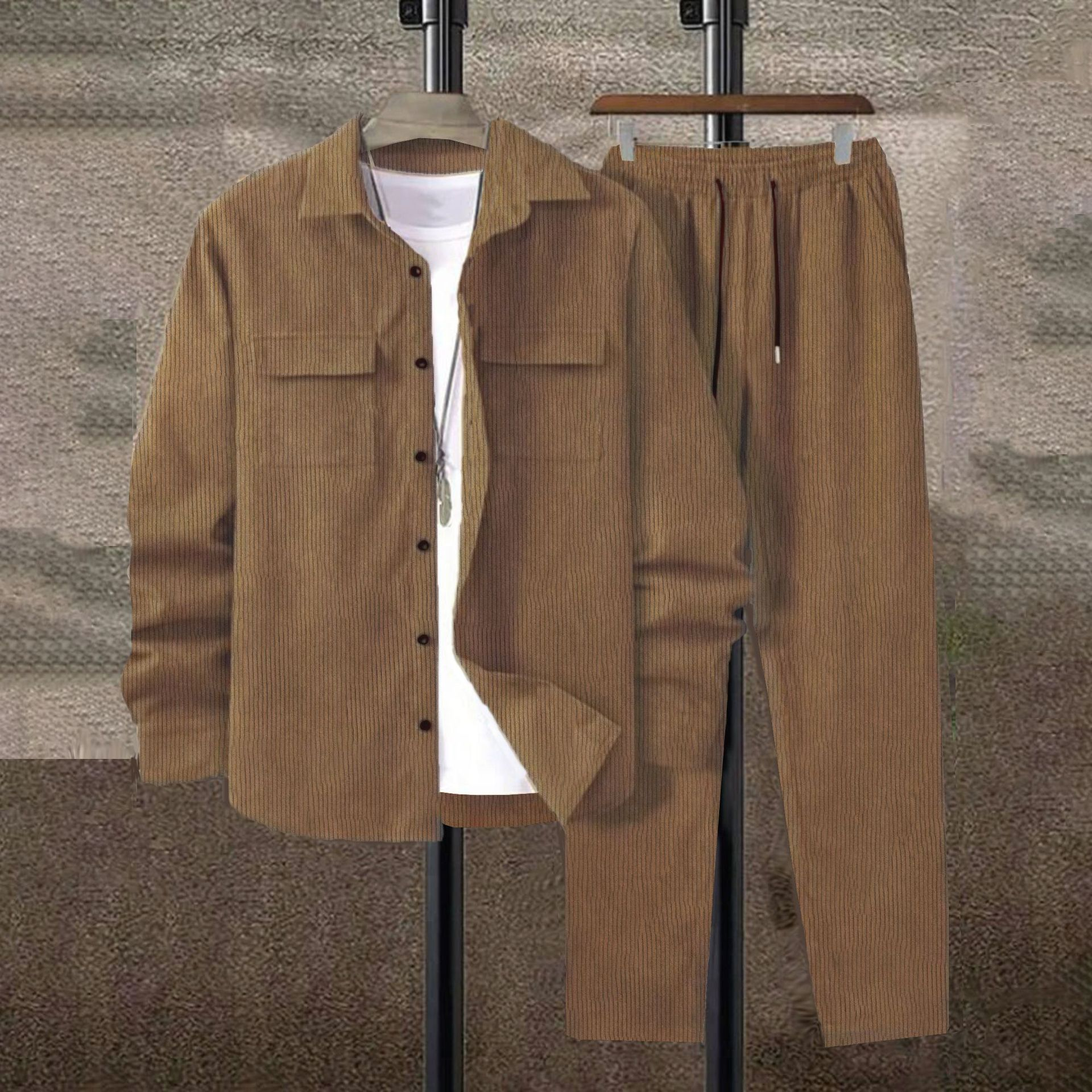 Orfeo | Tweedelige set voor heren, casual herfstoutfit, comfortabel en stijlvol