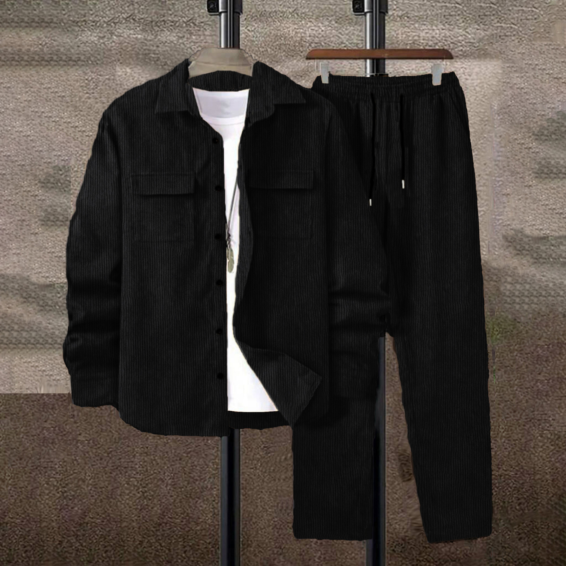 Orfeo | Tweedelige set voor heren, casual herfstoutfit, comfortabel en stijlvol