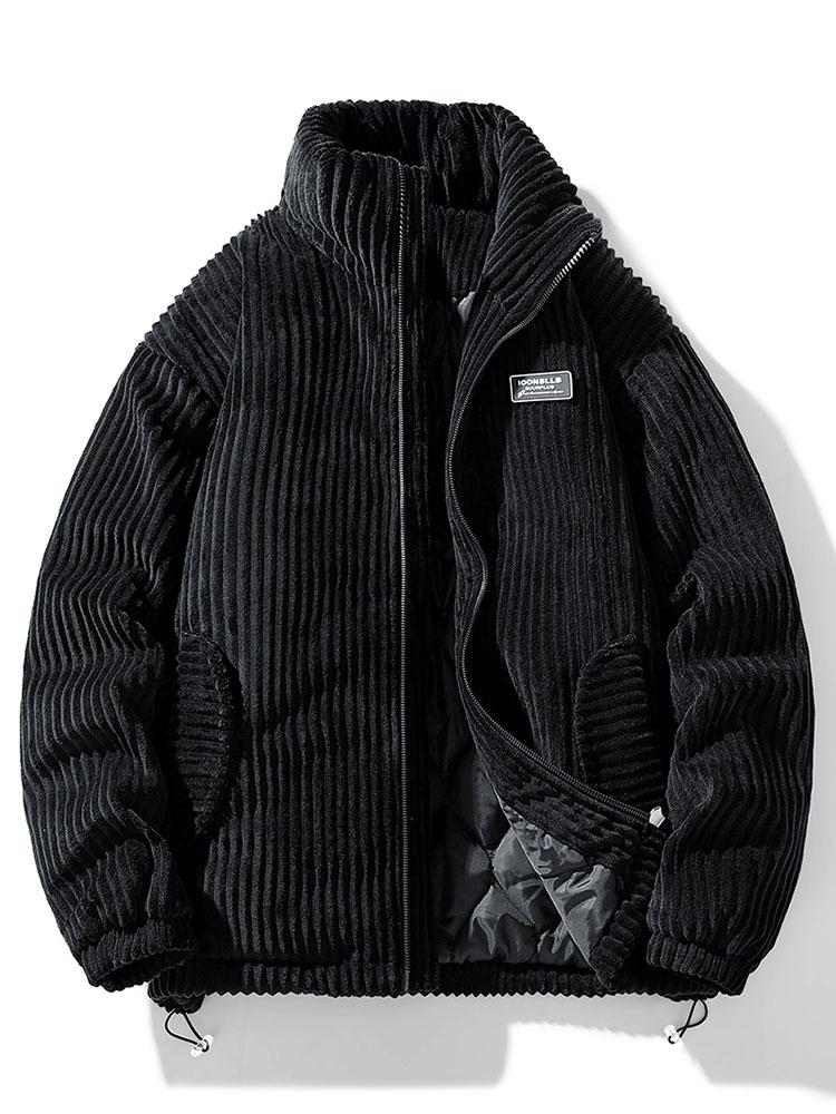 Quasim | Corduroy winterjas voor heren – Casual warme bomberjas voor herfst en winter