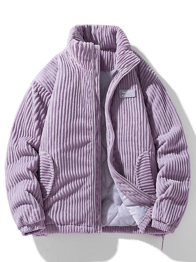 Quasim | Corduroy winterjas voor heren – Casual warme bomberjas voor herfst en winter