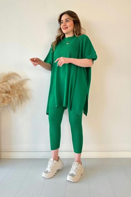 Oriya | Comfortabele gebreide loungeset voor dames - Gezellige tweedelige outfit