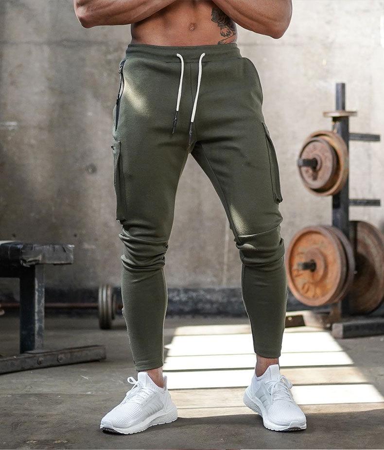 Tavian | Slim Fit joggingbroek voor heren met zakken met ritssluiting – Stijlvolle en comfortabele sportkleding
