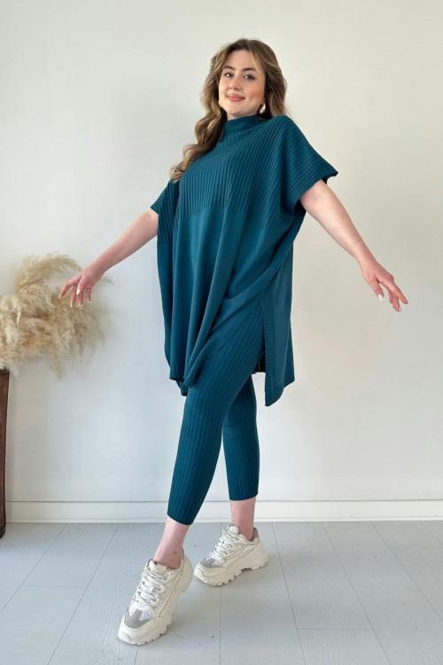Oriya | Comfortabele gebreide loungeset voor dames - Gezellige tweedelige outfit