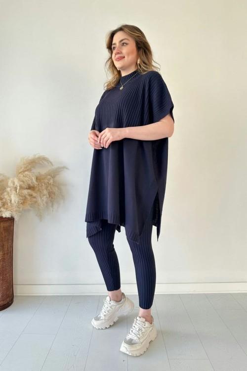 Oriya | Comfortabele gebreide loungeset voor dames - Gezellige tweedelige outfit