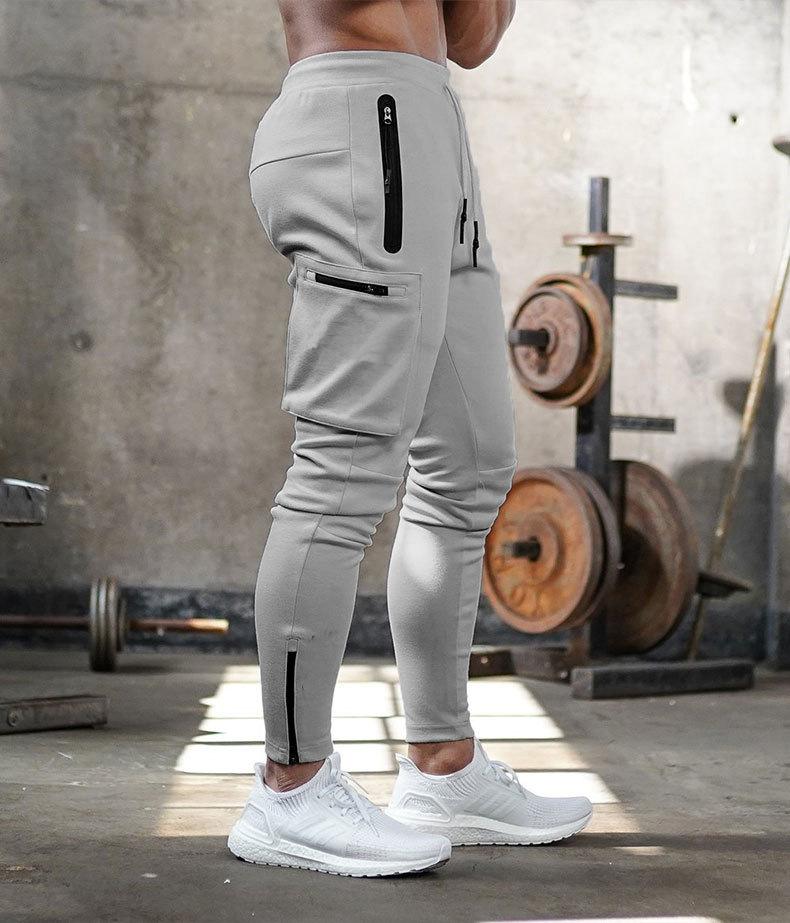 Tavian | Slim Fit joggingbroek voor heren met zakken met ritssluiting – Stijlvolle en comfortabele sportkleding