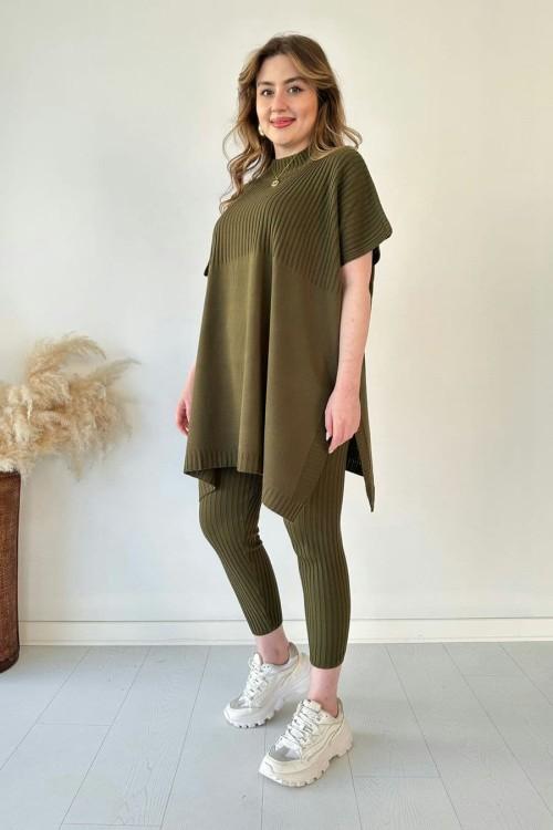 Oriya | Comfortabele gebreide loungeset voor dames - Gezellige tweedelige outfit