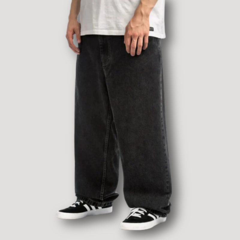 Vaelen | Heren Baggy Skate Jeans - Losse Denim Broek Streetwear, Hip-Hop, Y2K-stijl
