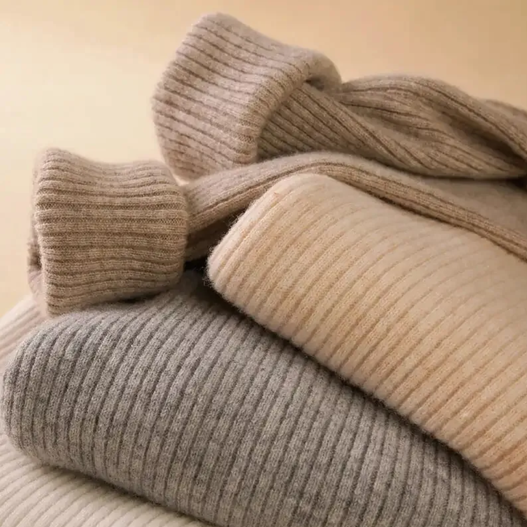 Saelina | Kasjmier coltrui voor dames – Zachte, elegante gebreide trui voor een winterse en casual chique stijl