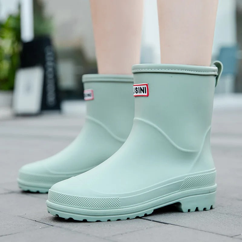 Rainora | Waterdichte regenlaarzen voor dames met antislipzool, duurzaam rubber voor buitengebruik
