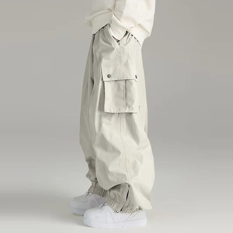 WarmTrek | Unisex skibroek – Baggy sneeuwbroek, winter outdoor snowboarden