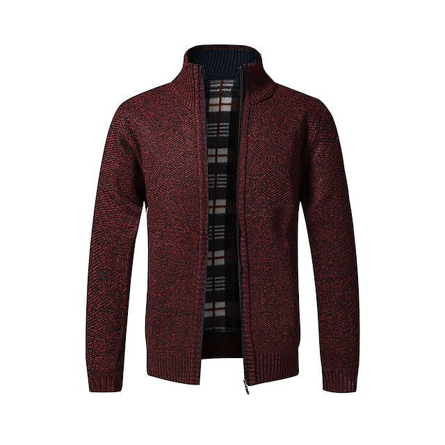 Brendir | Trui met rits voor heren - Stijlvolle trui met halve rits, casual Slim Fit