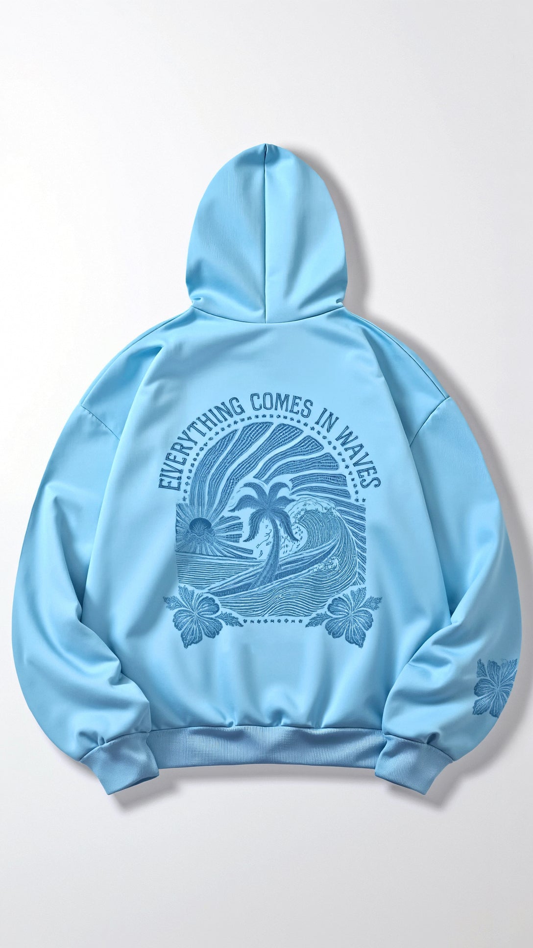 Quinra | Oversized hoodie voor dames – Minimalistisch geborduurd sweatshirt, casual streetwear