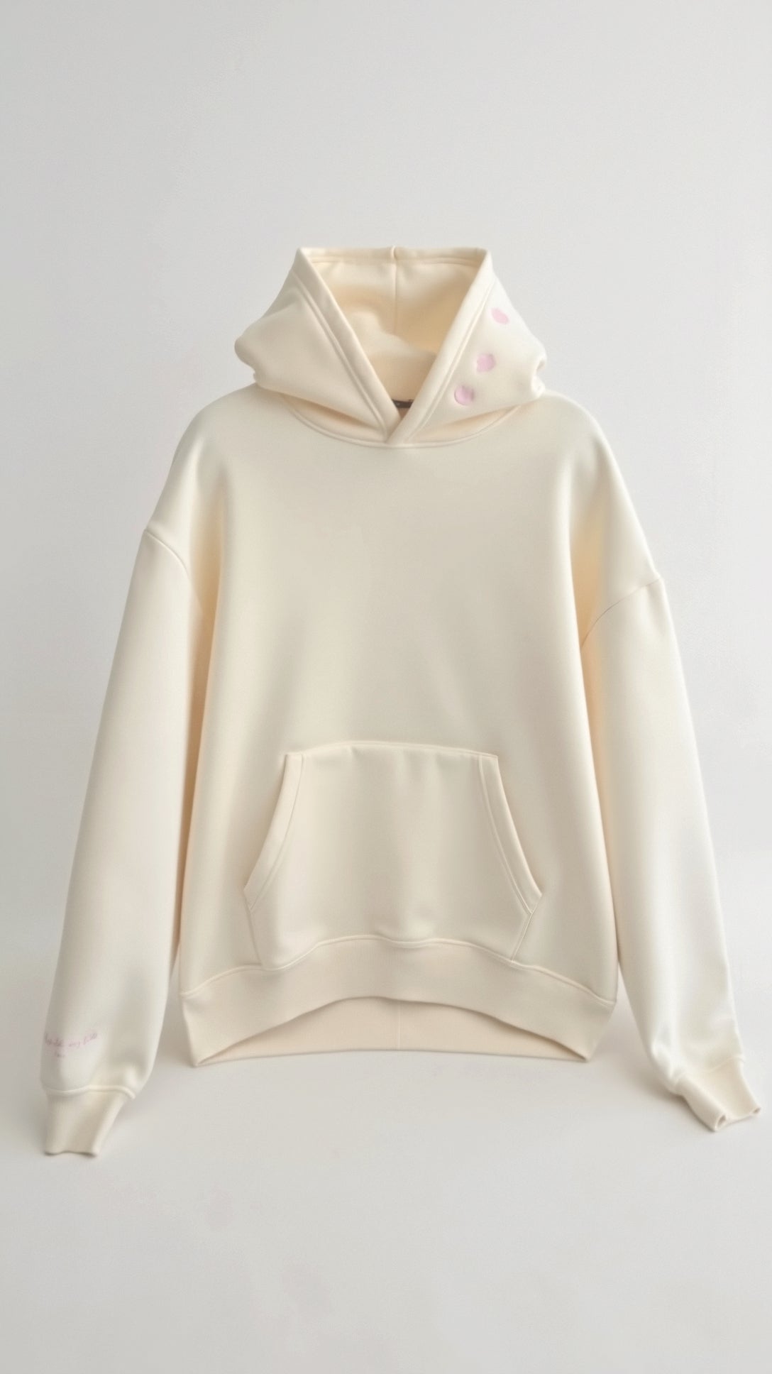 Quinra | Oversized hoodie voor dames – Minimalistisch geborduurd sweatshirt, casual streetwear
