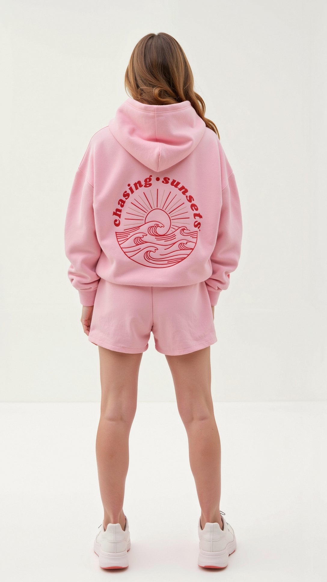 Quinra | Oversized hoodie voor dames – Minimalistisch geborduurd sweatshirt, casual streetwear