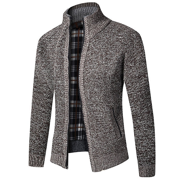 Brendir | Trui met rits voor heren - Stijlvolle trui met halve rits, casual Slim Fit