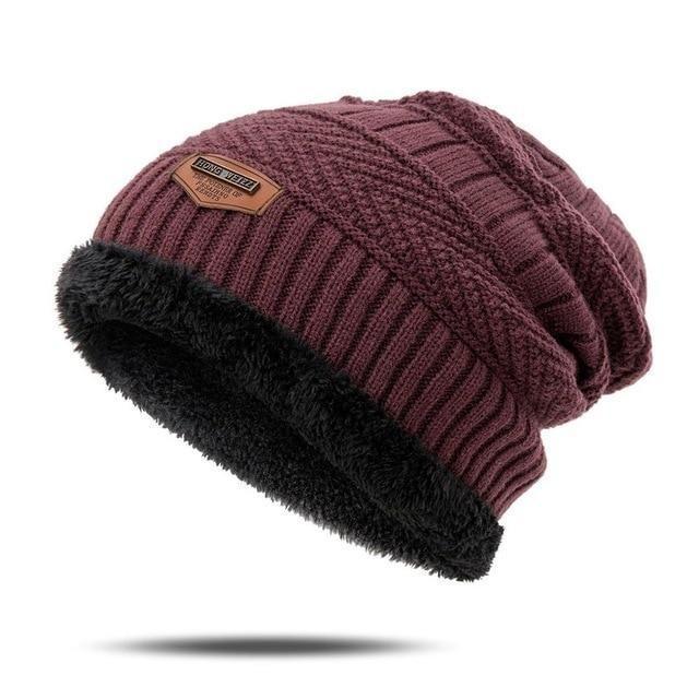 ToastyCap | Warme fleece gevoerde muts voor de winter, zachte muts voor buiten & koud weer