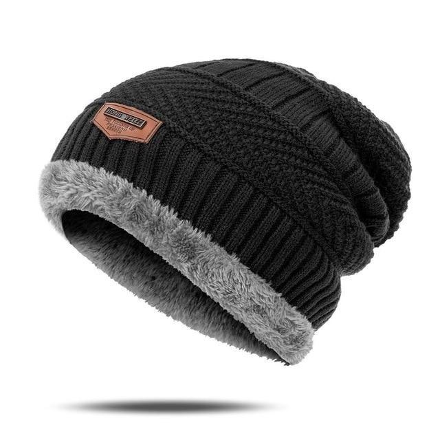ToastyCap | Warme fleece gevoerde muts voor de winter, zachte muts voor buiten & koud weer