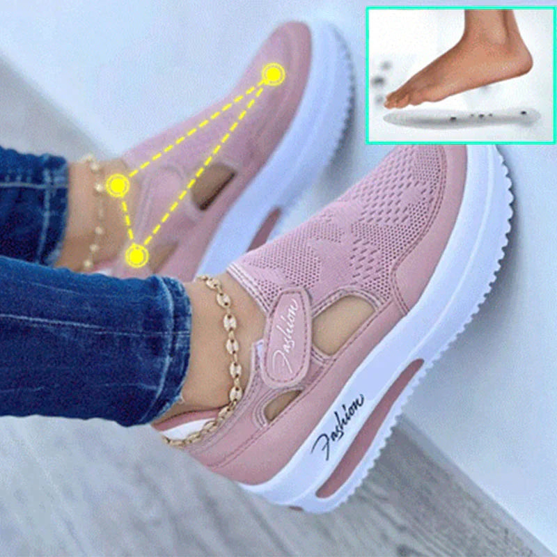 AeroFit | Orthopedische damesschoenen - Ademende, ondersteunende wandelschoenen van mesh