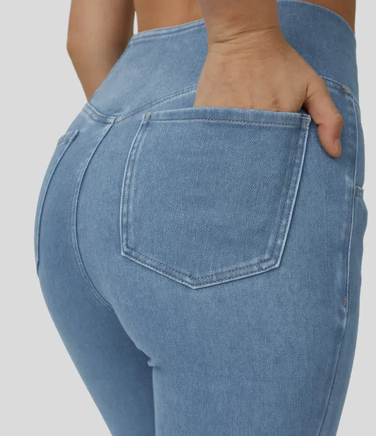 Devorah | Elegante High Waist Flare Jeans voor dames - Flatterende denim