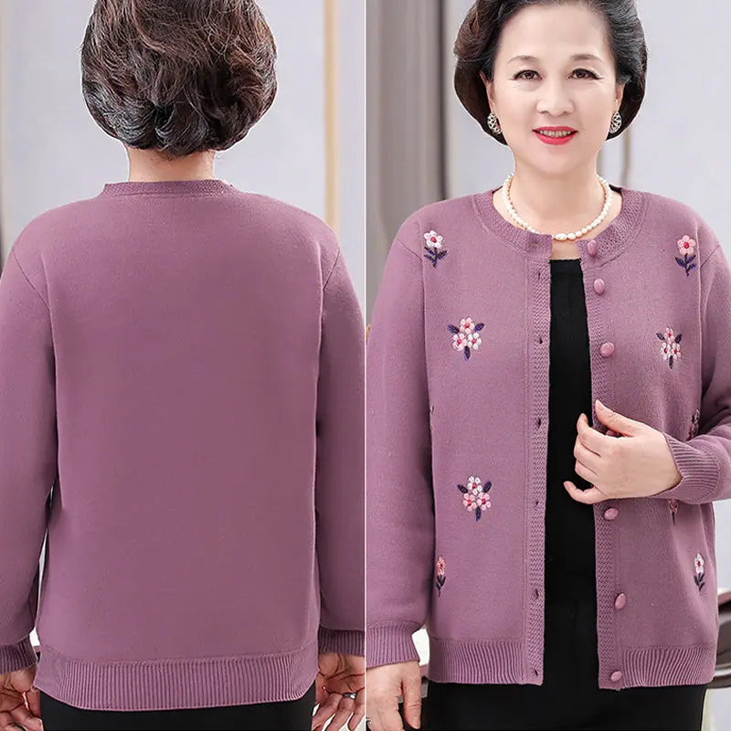 Lirielle | Dikke warme wintercardigan voor dames – Comfortabele gebreide trui met lange mouwen