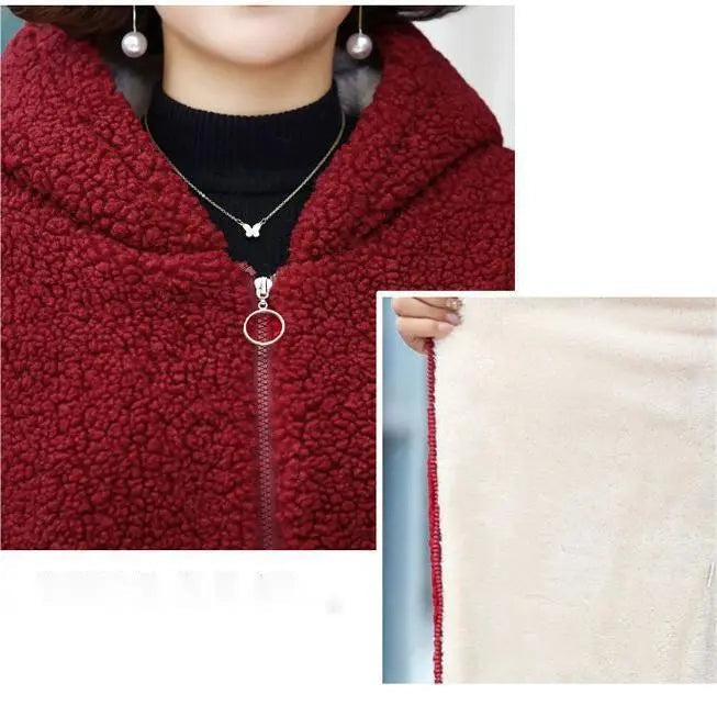 Ranya | Dameswinterjas met capuchon en voering – dikke warme jas voor koud weer