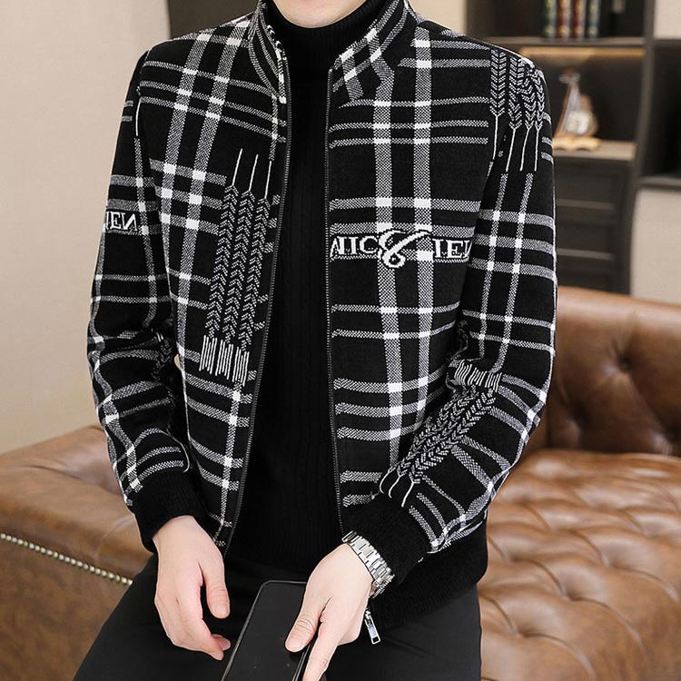 Roderic | Gewatteerd tweedjasje voor heren – Dik, warm casual winterjasje