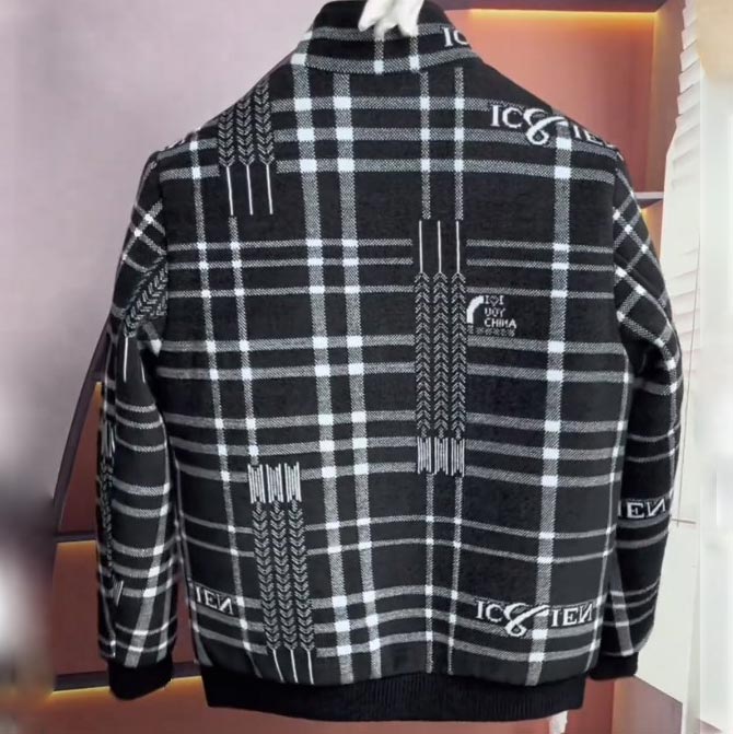 Roderic | Gewatteerd tweedjasje voor heren – Dik, warm casual winterjasje