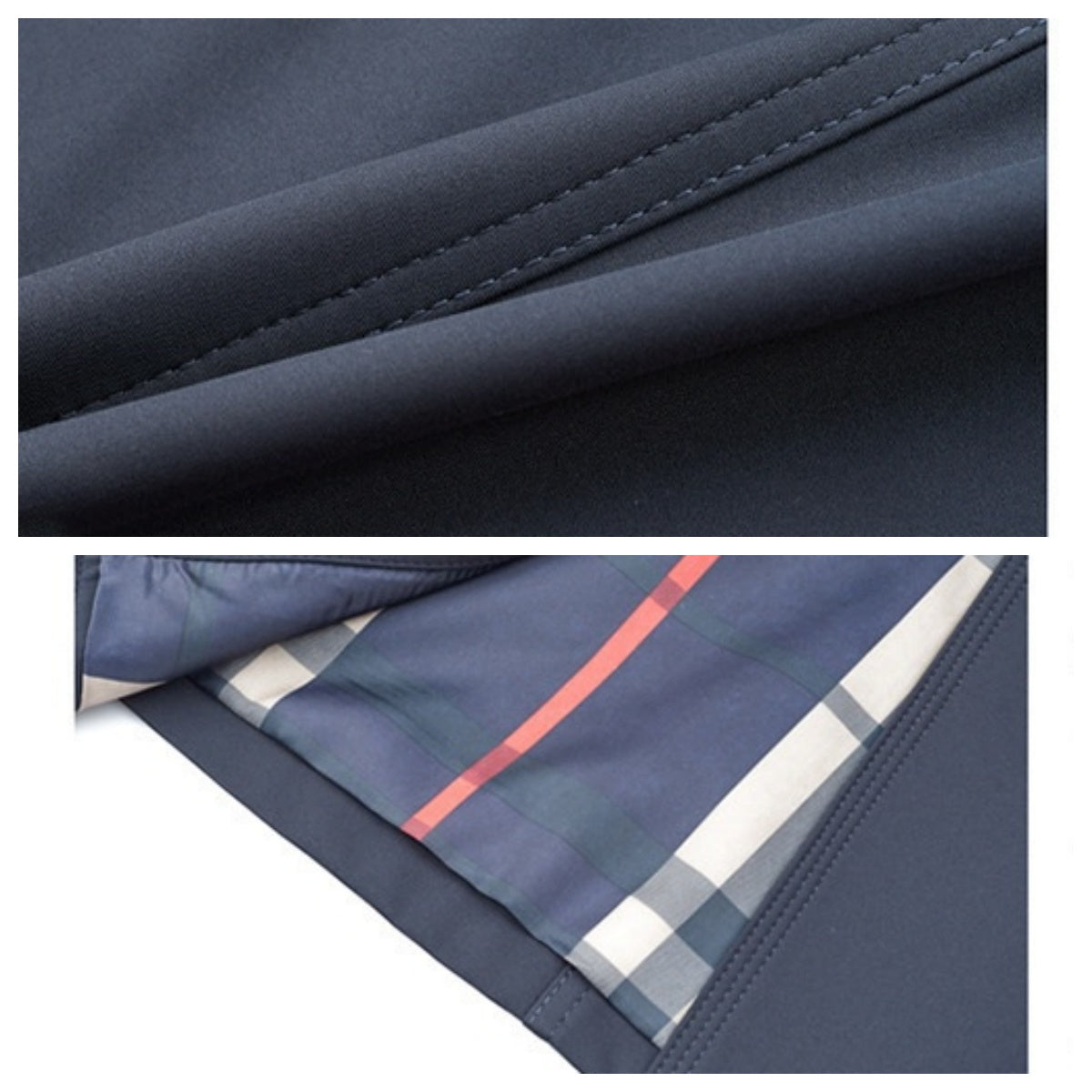 Caelwin | Heren trenchcoat met dubbele knoopsluiting – weerbestendige windjack, stijlvolle overjas