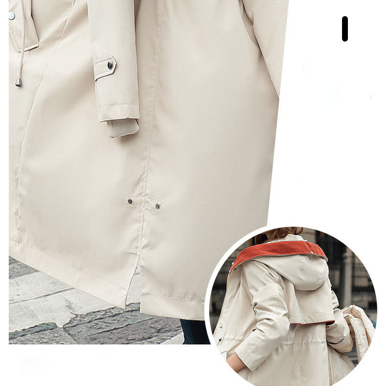 Evelora | Winterparka voor dames met capuchon en bontkraag – Casual, warme en stijlvolle bovenkleding