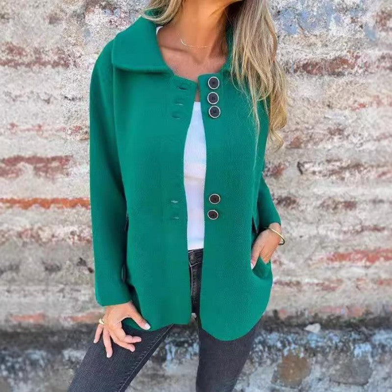 Raelene | Dameswinterjas van tweed – Stijlvolle en warme jas