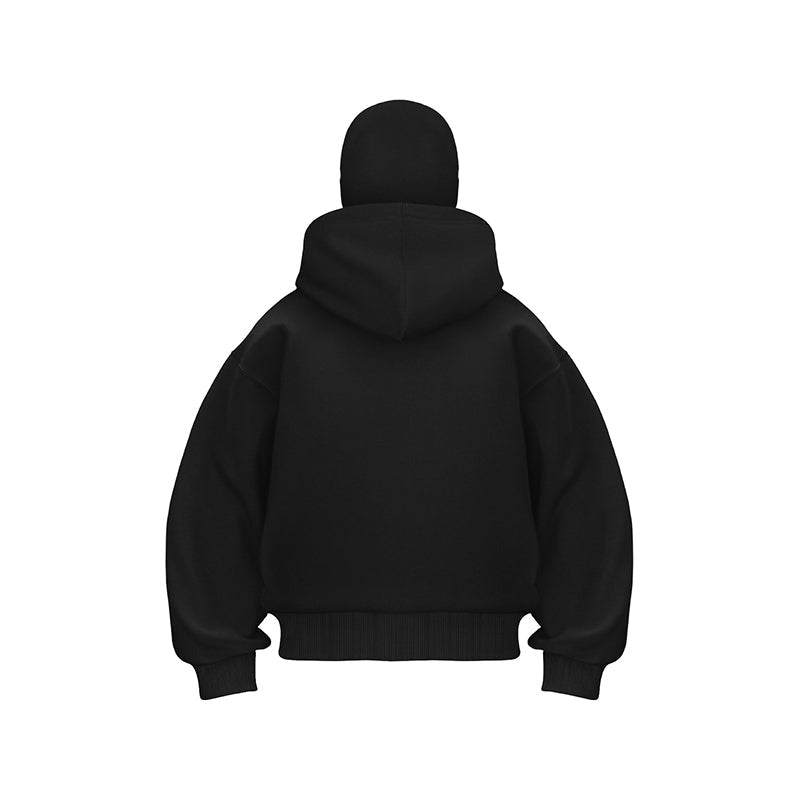 Vael | Ninja Zip Hoodie voor heren – Gezichtsmasker, comfortabel en trendy