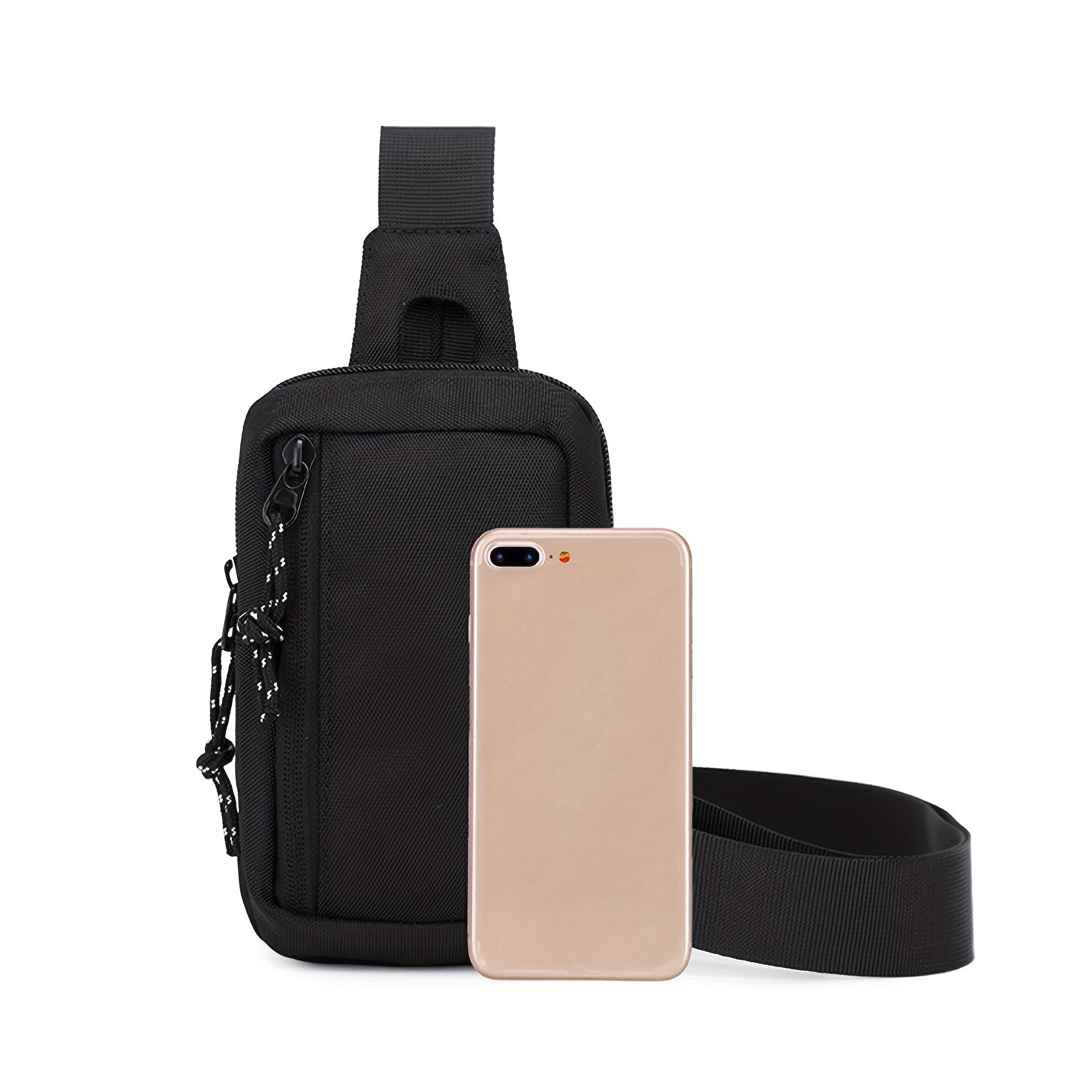 Menlet | Mannen Mini Crossbody Schoudertas - Casual Borst Sling Pack