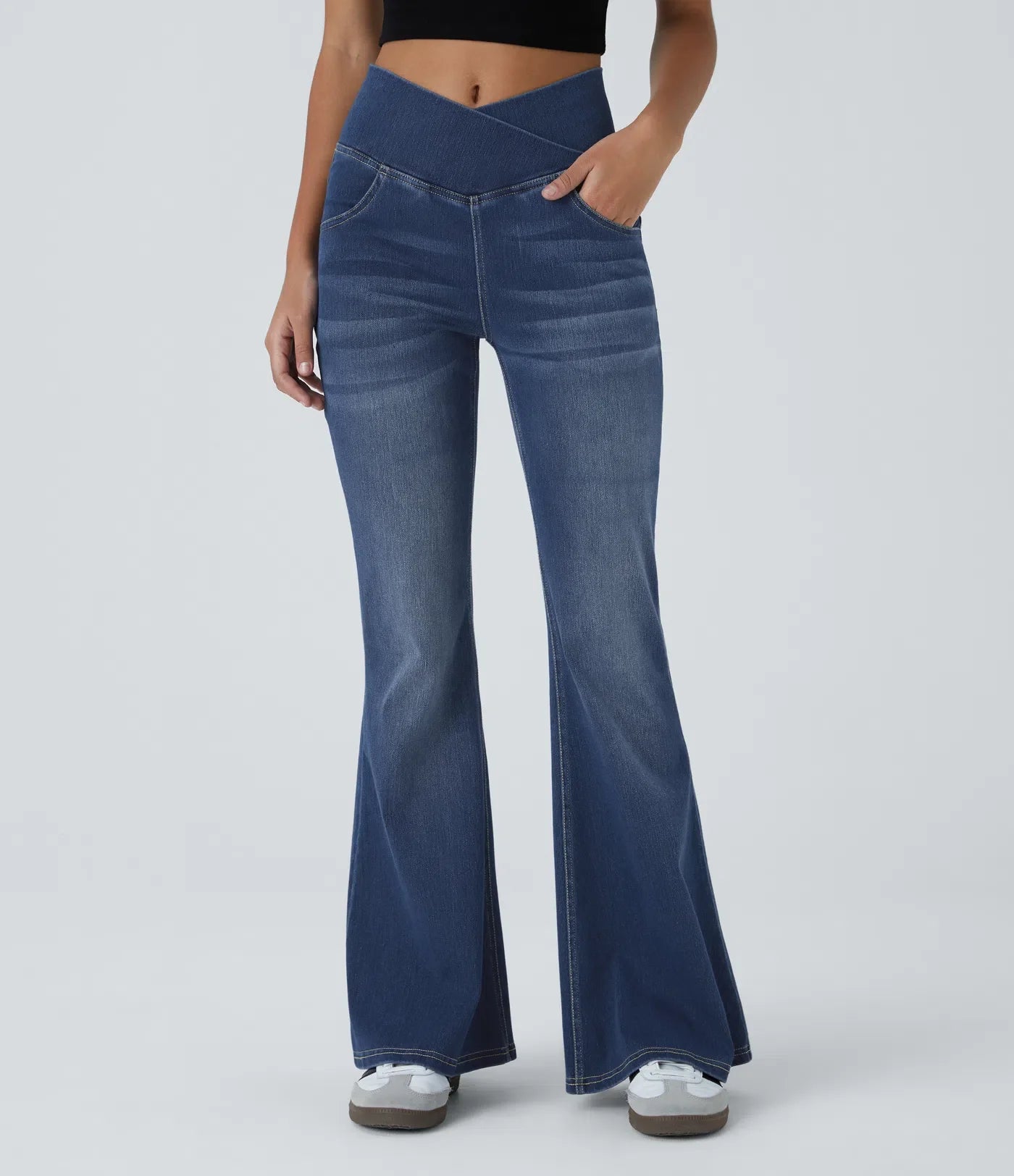 Devorah | Elegante High Waist Flare Jeans voor dames - Flatterende denim