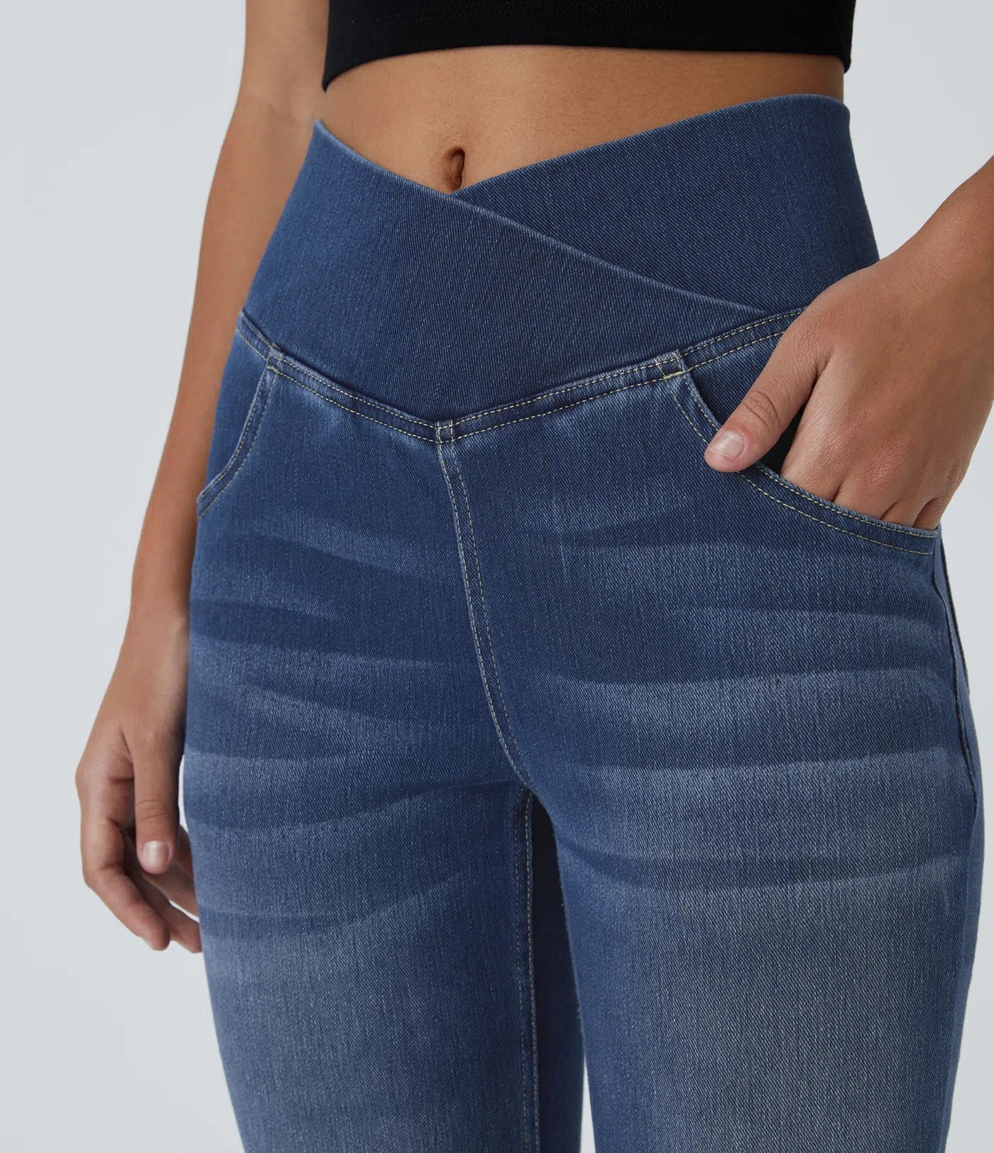 Devorah | Elegante High Waist Flare Jeans voor dames - Flatterende denim