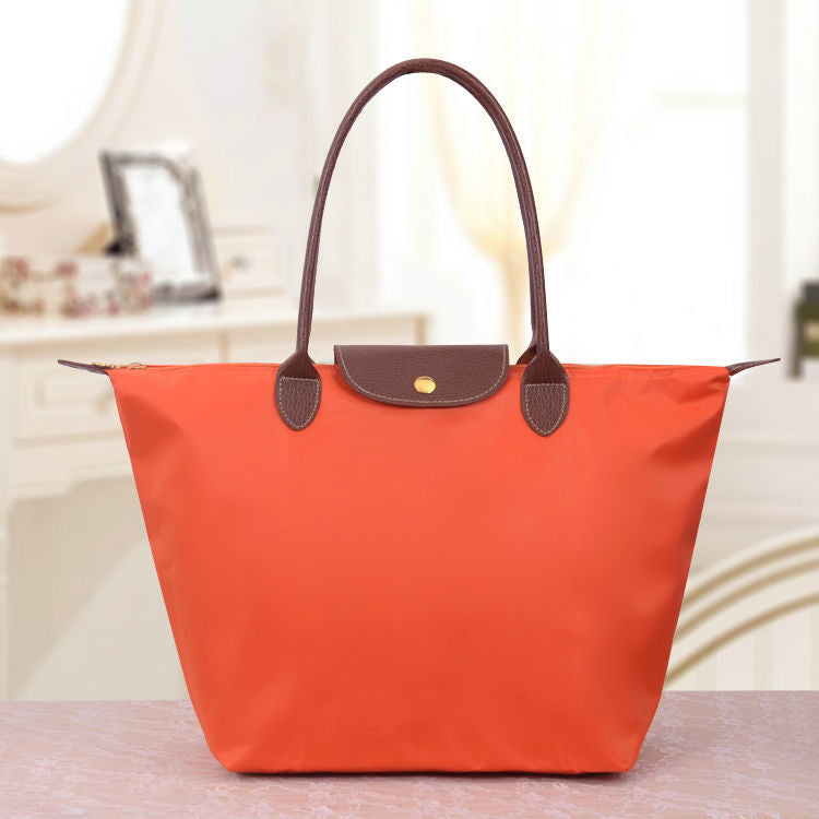 Stowella | Opvouwbare draagtas - Lichtgewicht tas met lange hengsels, waterdicht, grote capaciteit